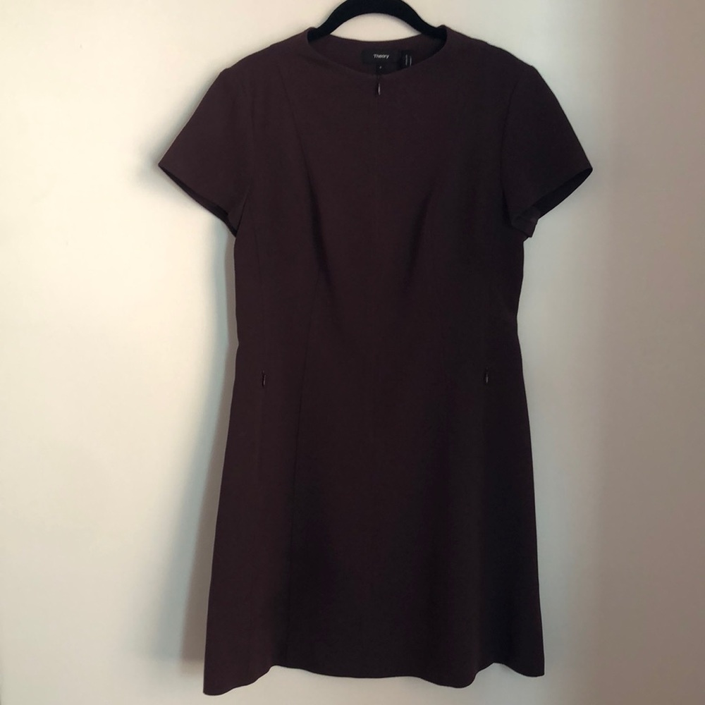 Plum colored Theory dress (size 6) great for work!
